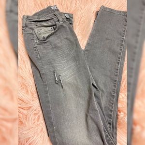 Grey Denim Jeans